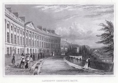 Lansdown Hilal, Banyo (gravür) by Thomas Hosmer Shepherd