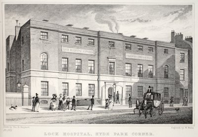 Lock Hospital, Hyde Park Corner, 