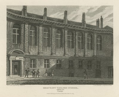Tüccar Taylor Okulu by Thomas Hosmer Shepherd