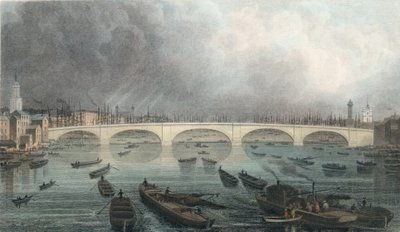 Yeni Londra Köprüsü by Thomas Hosmer Shepherd