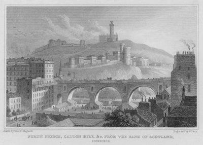 Kuzey Köprüsü, Calton Hill, vb, Bank of Scotland, Edinburgh