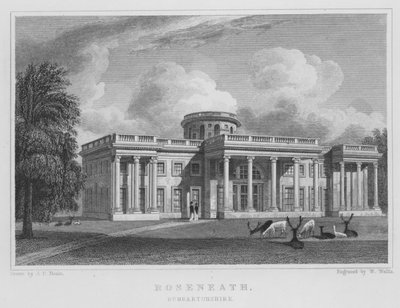 Roseneath, Dumbartonshire (gravür) by Thomas Hosmer Shepherd