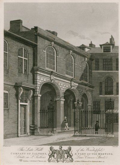 Salter'in Salonu; Worshipful Company of Salters'ın geç salonu by Thomas Hosmer Shepherd