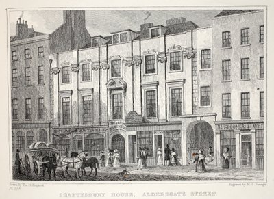 Shaftesbury House, Aldersgate Caddesi, 