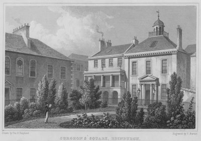 Cerrah Meydanı, Edinburgh (gravür) by Thomas Hosmer Shepherd