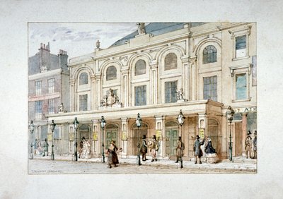 Blackfriars Road, Southwark, Londra, c1835 üzerinde Surrey Tiyatrosu ve Surrey Kahve Evi by Thomas Hosmer Shepherd