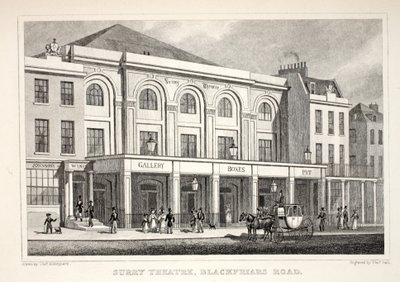 Surry Tiyatrosu, Blackfriars Yolu, 