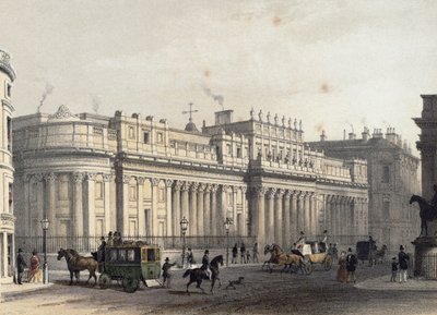 İngiltere Bankası, Louis-Jules Arnout (1814-68), pub tarafından oyulmuş. 1854, E. Gambart und Co. (litografi) by Thomas Hosmer Shepherd