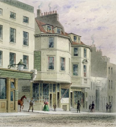 Boars Head Inn, King Street, Westminster, 1858 by Thomas Hosmer Shepherd