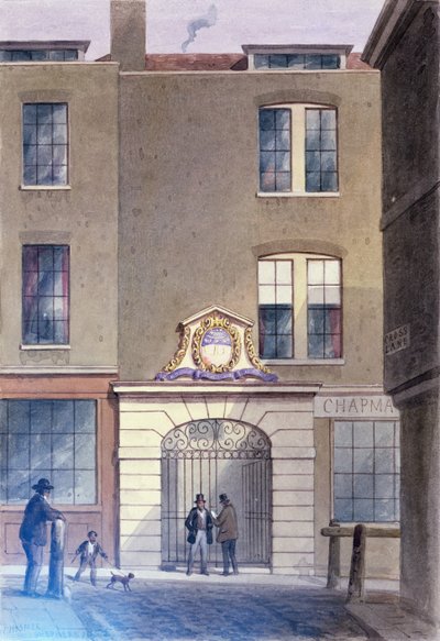 Fırıncılar Salonuna Giriş, 1855 by Thomas Hosmer Shepherd