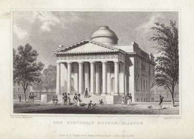 Hunterian Müzesi, Glasgow by Thomas Hosmer Shepherd