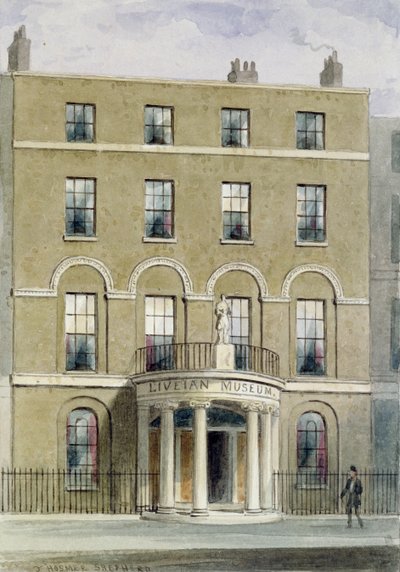 Liverian Müzesi, 1850 by Thomas Hosmer Shepherd
