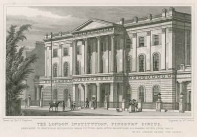 Londra Kurumu, Finsbury Sirki by Thomas Hosmer Shepherd