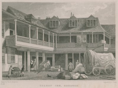 Tabard Inn, Southwark by Thomas Hosmer Shepherd