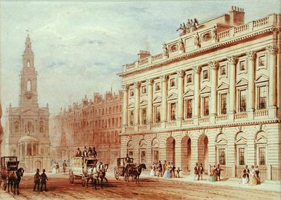 Somerset House ve St. Mary Le Strand Kilisesi