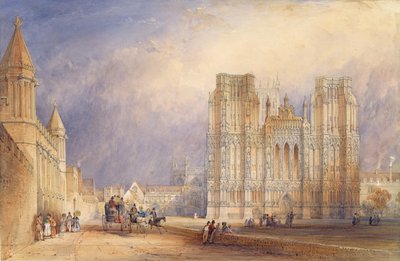 Wells Katedrali by Thomas Hosmer Shepherd