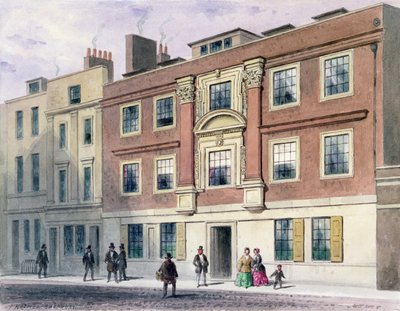 Winchester Caddesi, 1850 by Thomas Hosmer Shepherd