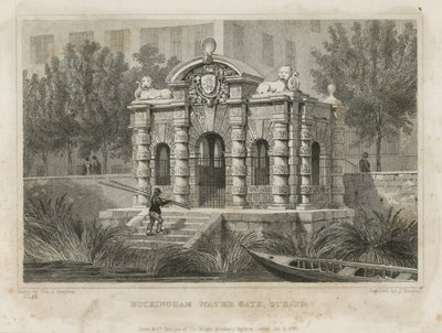 York Merdivenleri by Thomas Hosmer Shepherd