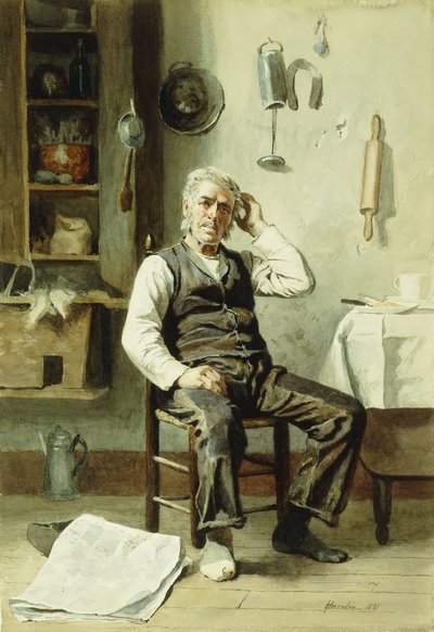 şaşkın, 1881 by Thomas Hovenden