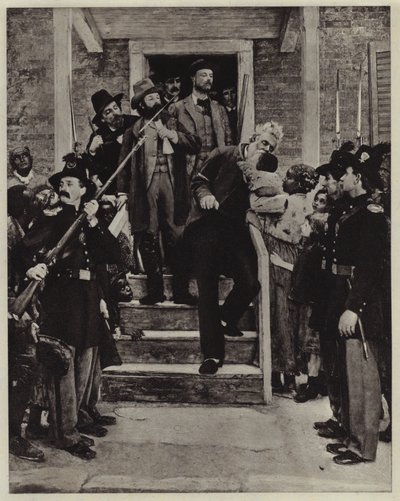 John Brown'un Son Anları (taş) by Thomas Hovenden