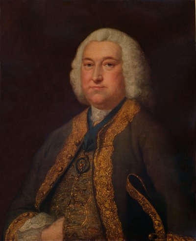 Sir Henry Bellenden, 1761, 1935 by Thomas Hudson