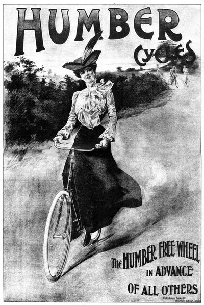 Humber Döngüleri için Reklam, 1902-1903. by Thomas Humber