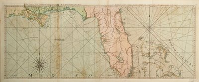 Florida Haritası by Thomas Jefferys