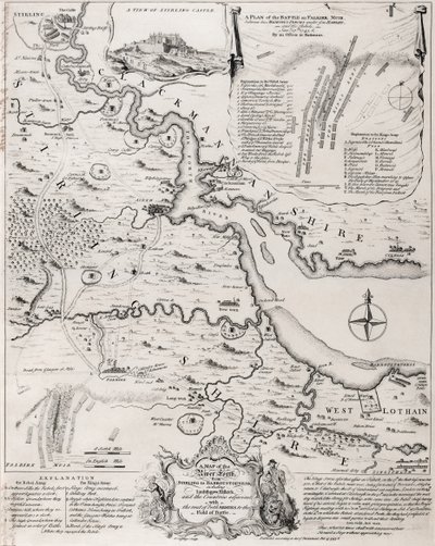 Falkirk Savaşı, 28 Ocak 1746 by Thomas Jefferys