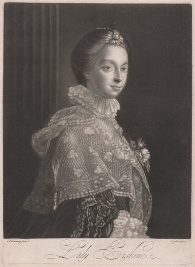 Leydi Erskine by Thomas Johnson