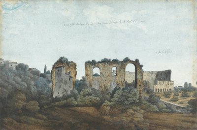 Claudian Su Kemeri ve Kolezyum by Thomas Jones
