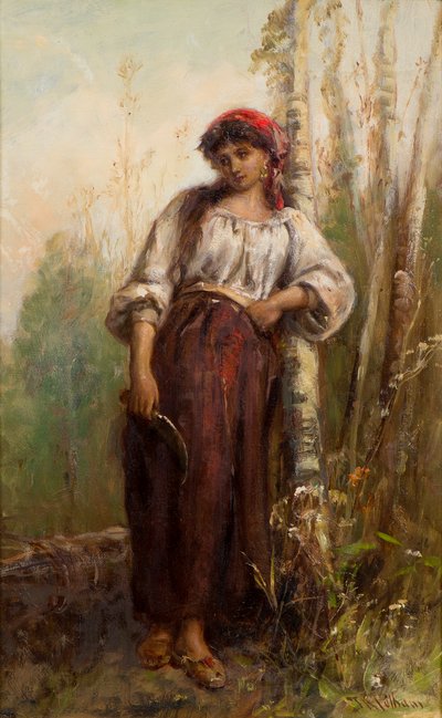 Bask Eyaletlerinden Bir Oduncu by Thomas Kent Pelham