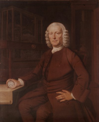 John Harrison 1693-1776. 1757, 20. yüzyılda deniz kronometresinin mucidi. by Thomas King