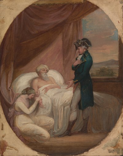 Brahmin, Kızı Coraly'yi Blandford'un Bakımına Teslim Ediyor by Thomas Kirk