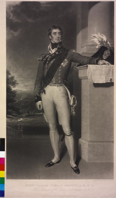 4. Newcastle-under-Lyne Dükü Pelham-Clinton by Thomas Lawrence