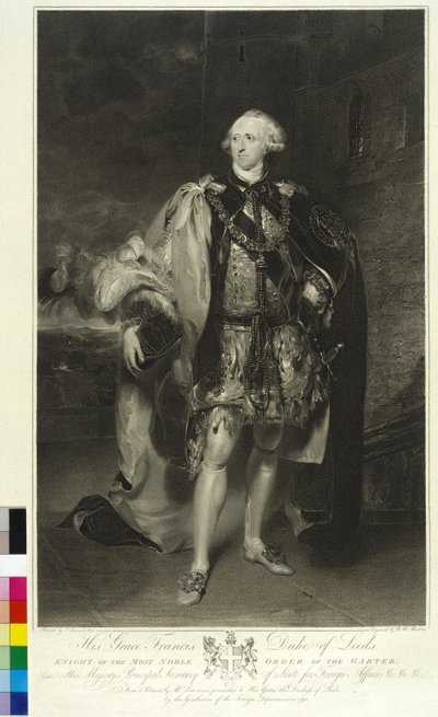 5. Leeds Dükü Osborne (gravür) by Thomas Lawrence