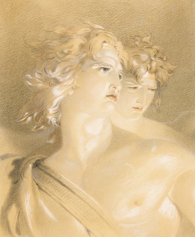 Ange dechu - Düşmüş bir melek olarak Şeytan, Lawrence, Sir Thomas by Thomas Lawrence