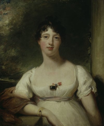 Anna Maria Dashwood, daha sonra Ely Markizi, c.1805 (tuval üzerine yağlı boya) by Thomas Lawrence