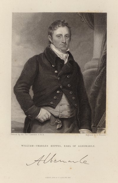 ಅಲ್ಬೆಮಾರ್ಲೆ ಟರ್ಕಿಯ ಅರ್ಲ್ by Thomas Lawrence