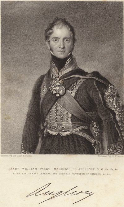 Mareşal Henry Paget by Thomas Lawrence