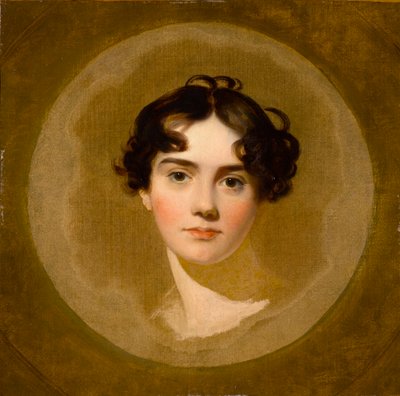 Bir Kızın Başı, 18. yüzyıl sonu - 19. yüzyıl başı (tuval üzerine yağlı boya) by Thomas Lawrence