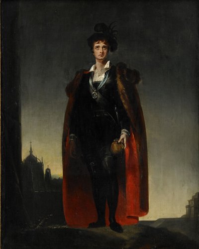 John Philip Kemble Hamlet olarak by Thomas Lawrence