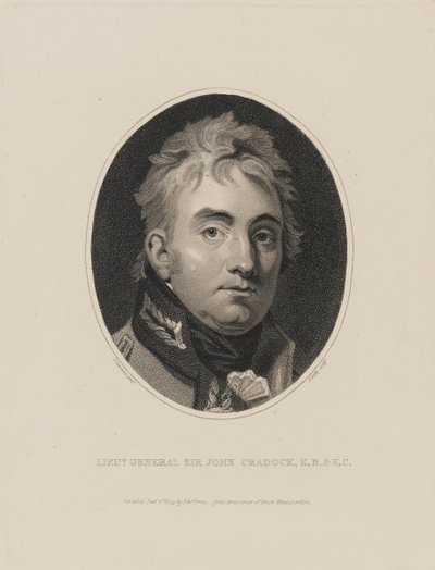 Korgeneral Sir John Cradock, 1809 by Thomas Lawrence