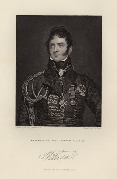 Tümgeneral Sir Henry Torrens by Thomas Lawrence