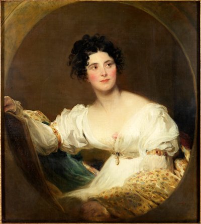 Bayan Littleton, 1822 dolayları by Thomas Lawrence