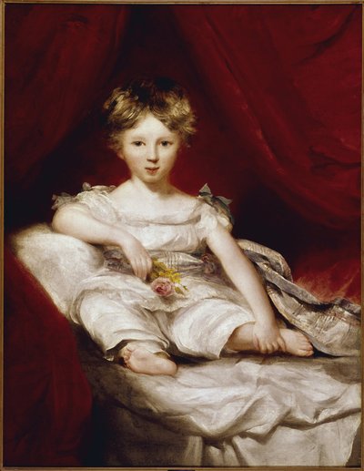 Ainslie Ustanın Portresi - Ainslie Ustanın Portresi- Sir Thomas Lawrence (1769-1830), tuval üzerine yağlı boya, 90x70 cm by Thomas Lawrence