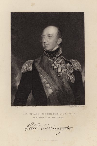 ಸರ್ ಎಡ್ವರ್ಡ್ ಕಾಡ್ರಿಂಗ್ಟನ್ ಟರ್ಕ್ by Thomas Lawrence