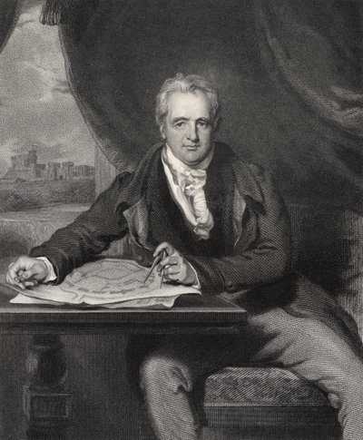 Sir Jeffry Wyatville, H. Robinson tarafından oyulmuş, 