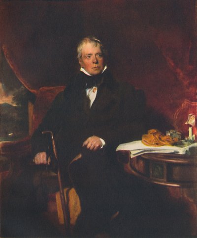 Sir Walter Scott, 1771-1832, 1820-1826, 1942. by Thomas Lawrence