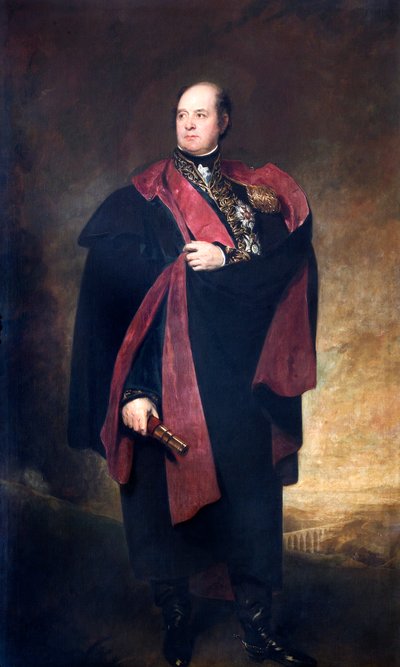 William Carr (tuval üzerine yağlıboya) by Thomas Lawrence
