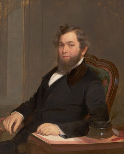 William George Fargo, c. 1855. by Thomas Le Clear